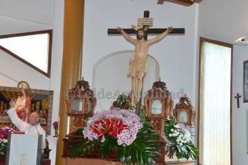 Misa y procesión religiosa en Caserones Bajos y Cendro (Foto TA)